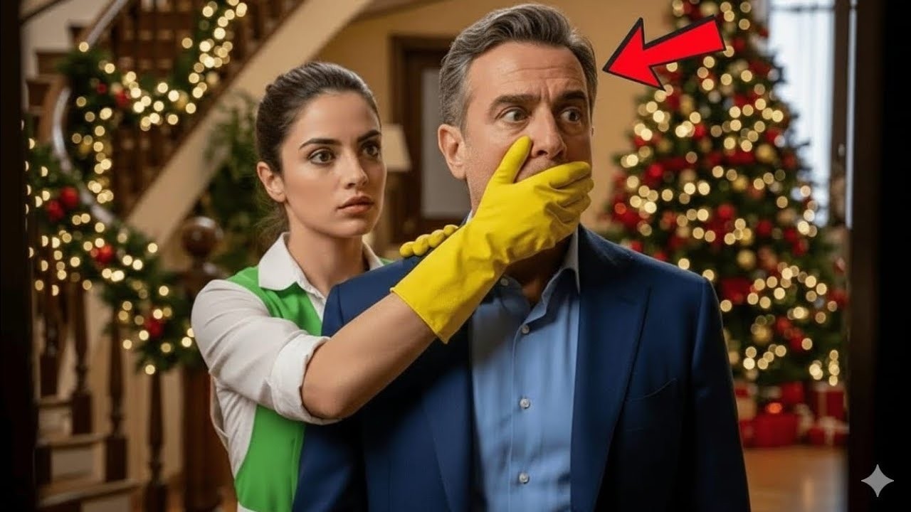 El Multimillonario Volvió Temprano—La Criada Susurró _Cállate_… La Razón Impactó.