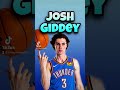 The Rise of Josh Giddey #shorts