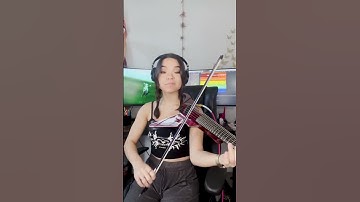 Thumbnail of Playing Hatsune Miku (Ievan Polkka) on electric violin! #shorts #hatsunemiku #ievanpolkka