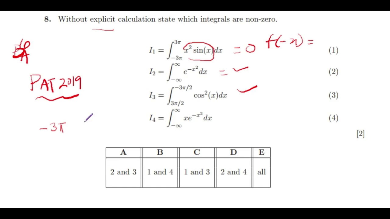 Oxford University Physics Aptitude Test PAT 2019 Question 8 Solution YouTube
