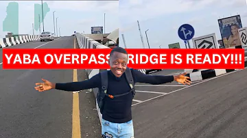 Behold the Magnificent Yaba Overpass Bridge in Lagos | A Game-Changer for the City!