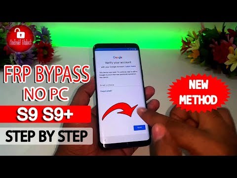 ►Easy Way 🔥 Bypass Google Account (FRP) Samsung Galaxy S9 | S9 Plus | Without PC #AndroidUnlock