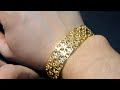 18Kt gold men's bracelet|Huge gold bracelet