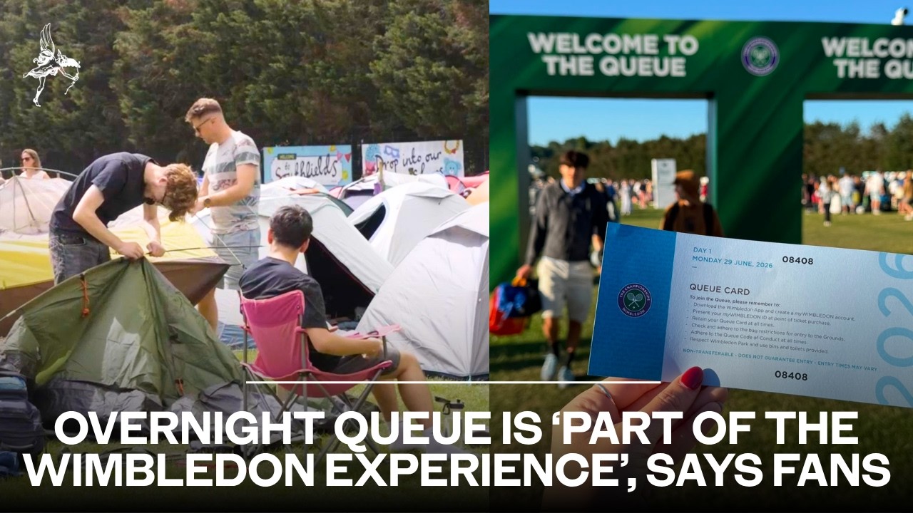 ‘It’s part of the Wimbledon experience’, say tennis fans in the overnight queue
