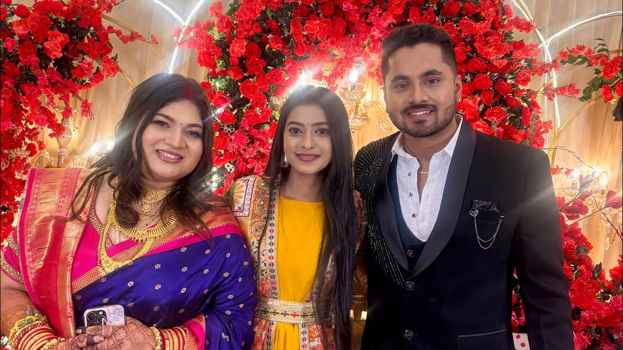 ମୁଁ ଗଲି ମୋ REEL ସ୍ୱାମୀଙ୍କ Reception Party କୁ 💓|| Sonali Choudhury 🌸 || #newvlog #reception #wedding 