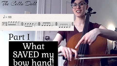 Cello Open String Bow Hand Exercises | Part I