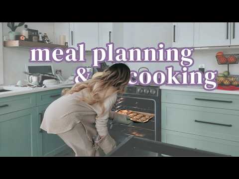 Winter Meal Planning & Batch Baking | Cozy Kitchen Vlog