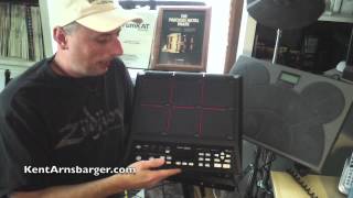 Drumkat Turbo Vs Roland SPD-SX sampling drum pad - vintage now!