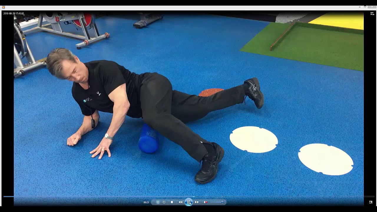 Lateral Hip And Quad Massage Youtube