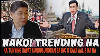 👉Ka Tunying Taberna Kailangan daw SunodSunoran sa Iglesia. INC May naamin nakakagulat!