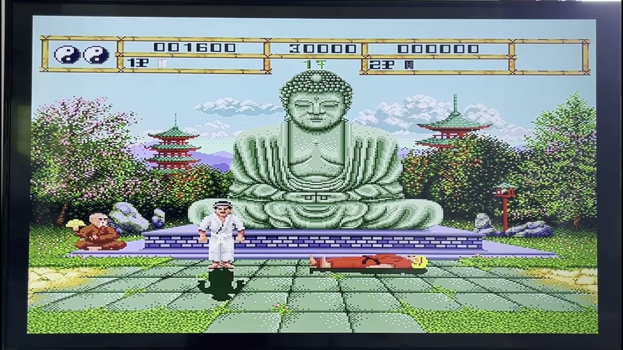The Way Of The Exploding Fist for ZX Spectrum Next - on Tang Nano