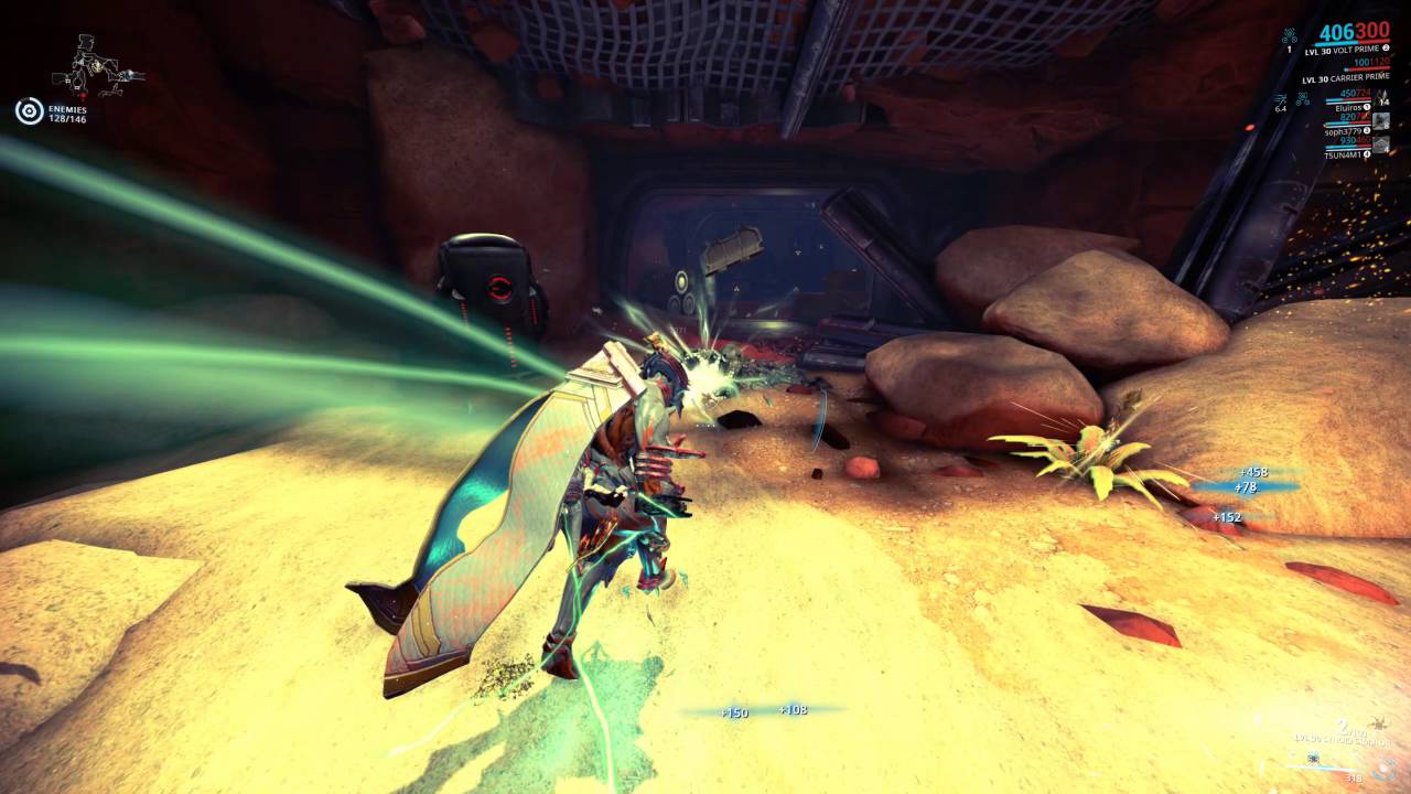 Warframe nitain extract exterminate infested volt speed