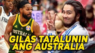 Takot Lahat Gilas Tatalunin Ang Australian Team Na Naglaro Sa Fiba Asia Dahil Sa Kai Sotto Comeback