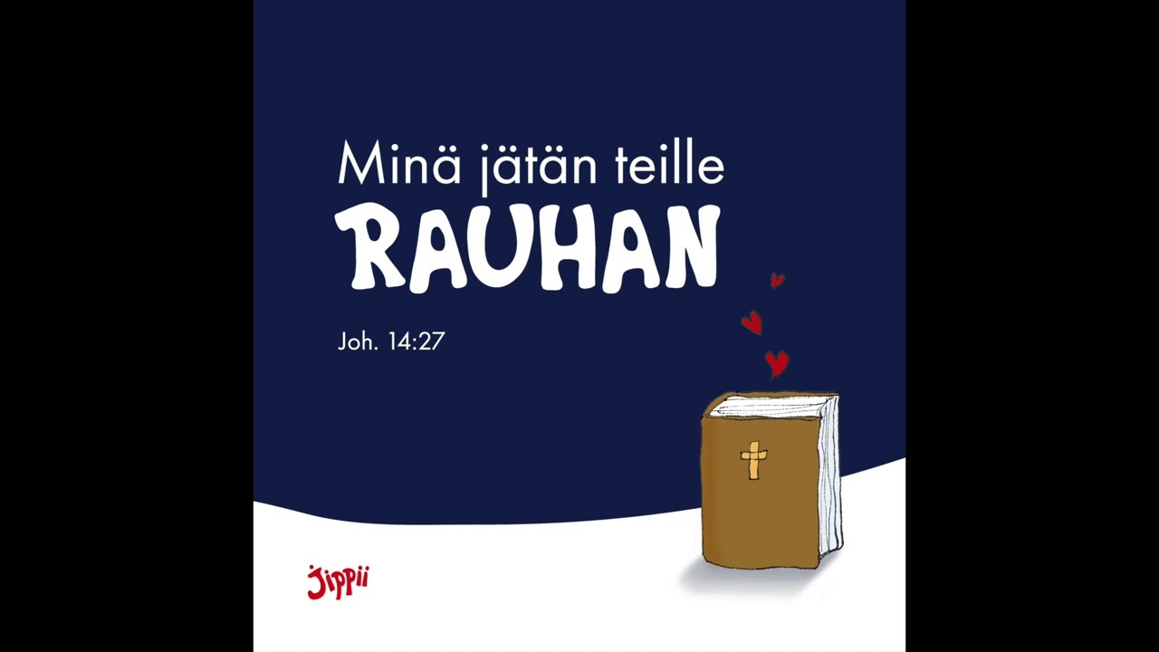 Minä jätän teille rauhan