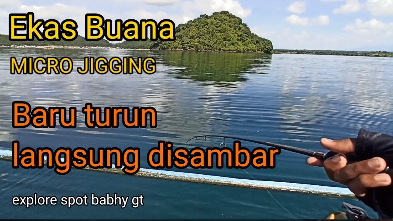 BEBY GT | EXPLORE SPOT DI PANTAI EKAS | ULTRALIGHT FISHING | LOMBOK