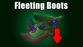 The Current State of Fleeting Boots on RuneScape
