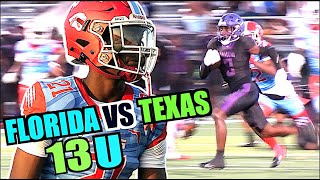 Florida vs Texas 13U DEA Dragons vs West Orlando Jags  | Youth Football Game was