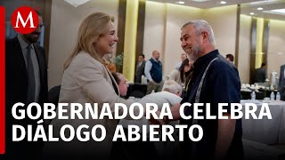 Maru Campos sostiene diálogo estratégico con Líderes Maquiladores de Cd. Juárez