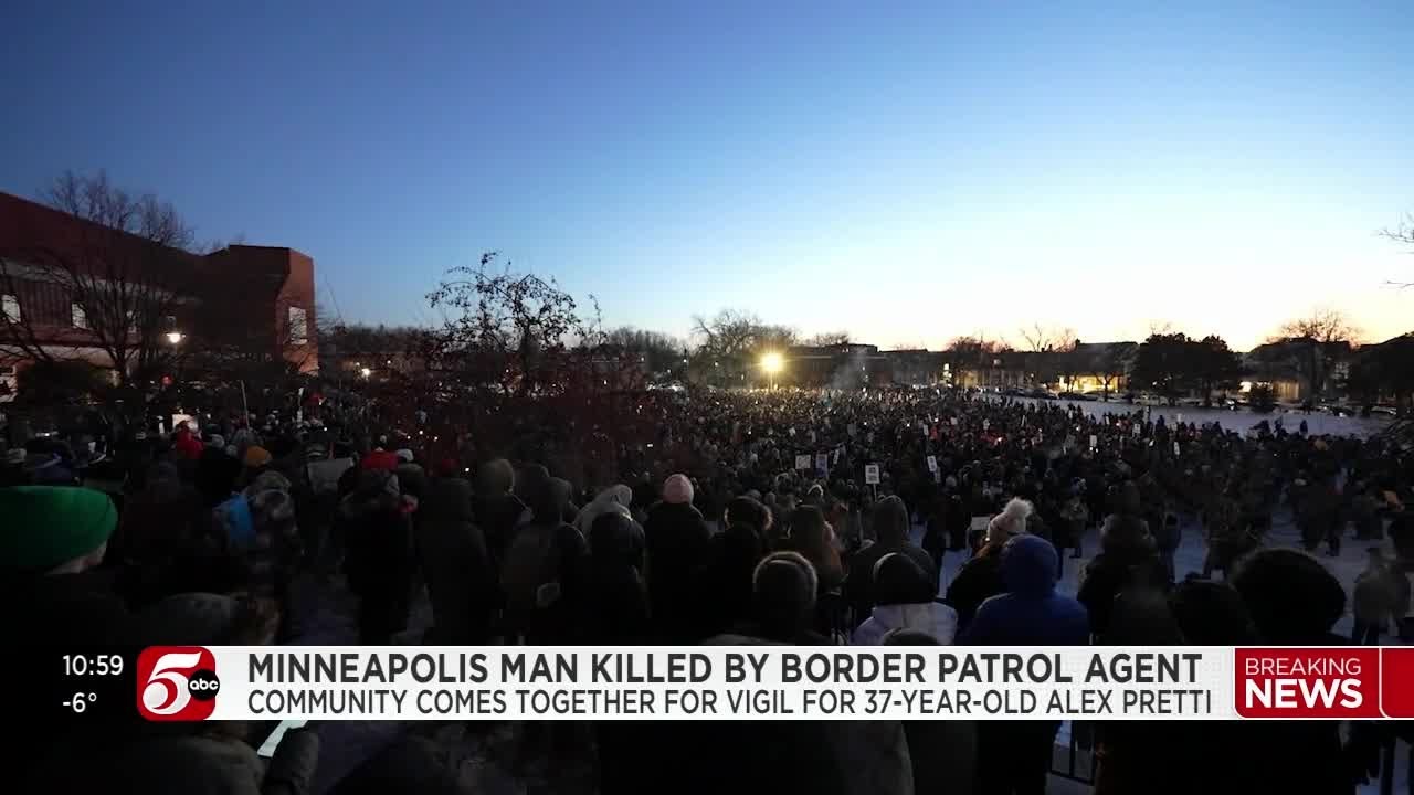 Тысячи жителей Миннесоты почтили память Алекса Претти на нескольких поминальных мероприятиях.