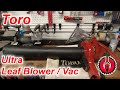 Toro Ultra Leaf Blower Vacuum