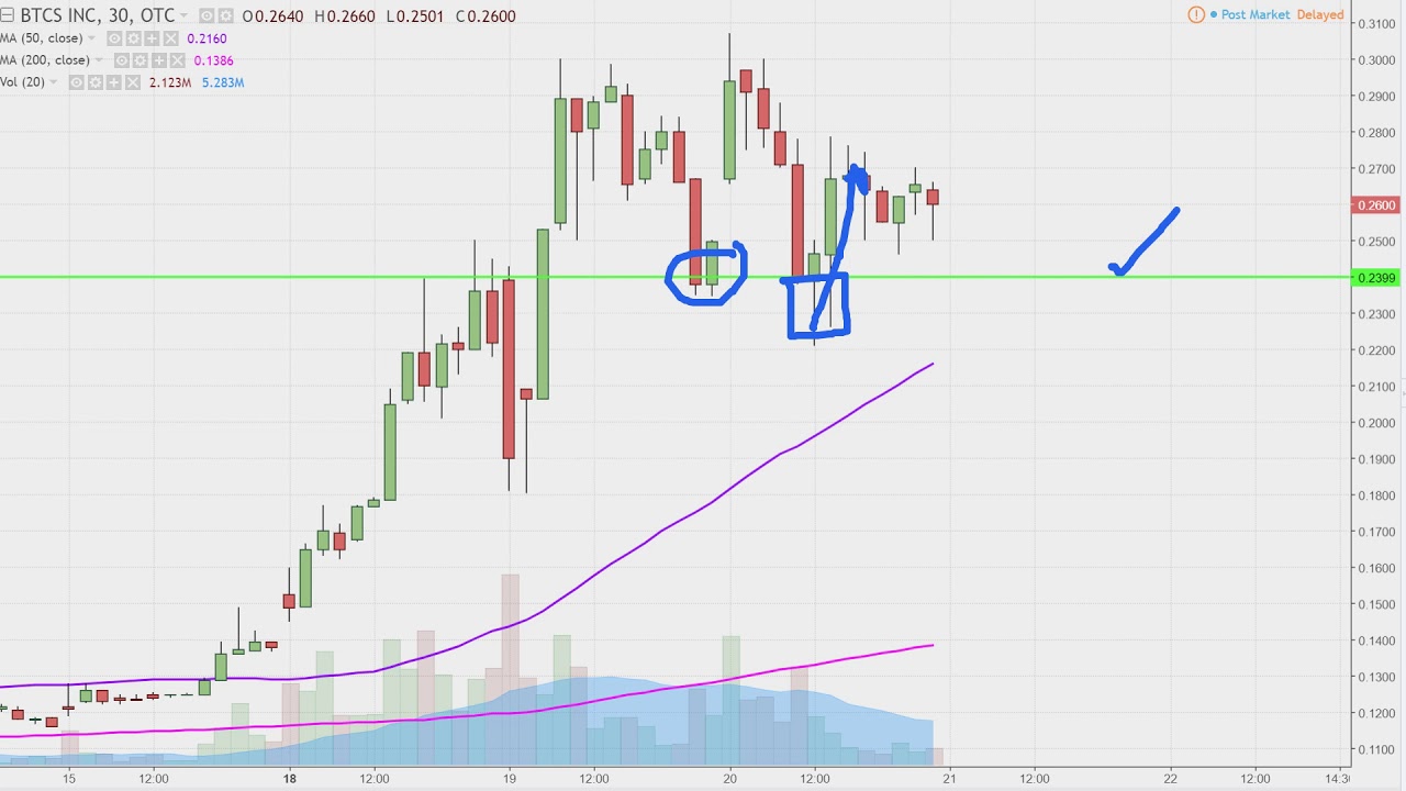 Btcs Chart