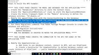 Celebrity MVC ASP NET Core API with Database Example Net Worth