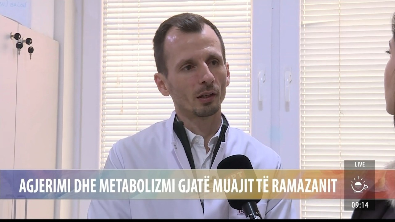 Agjërimi dhe metabolizmi gjatë muajit të Ramazanit - Ritmi i Ditës - TVM2
