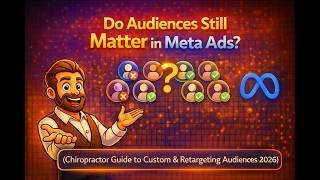 Do Audiences Still Matter in Meta Ads? (Chiropractor Guide to Custom & Retargeting Audiences)