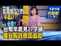 【錢線百分百】20201214完整版(上集)《台幣年底見27字頭? 匯升股跌原因追蹤! 日月光投控打造"5G智慧工廠"! 戴琪任美貿易代表 暗露拜登對中強硬?!》│非凡財經新聞│