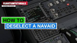 Avoid position error - deselecting VOR in the Airbus 320. Explained in 60 seconds. [EN]