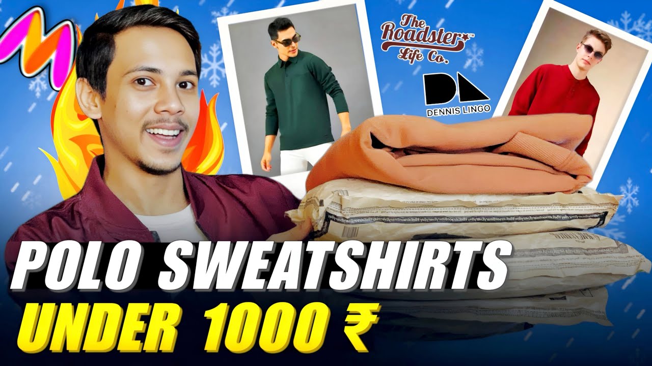 BEST Men’s *POLO SWEATSHIRT* || Stay Classic & Stylish