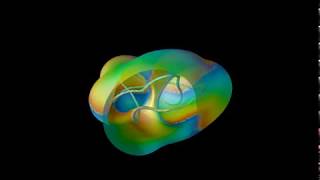 Solomon link transforms into metastable trefoil knot