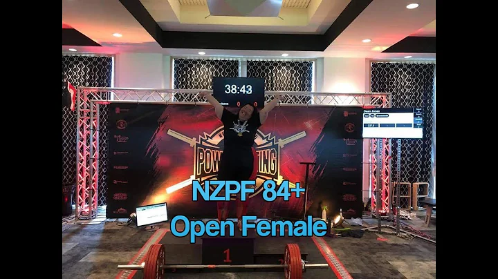 Jana Hayes. +84kg Open Female. NZPF Nationals 2020