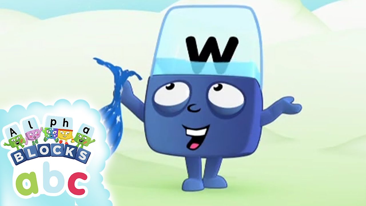 Alphablocks Apprendre l'alphabet anglais La lettre W Apprendre à