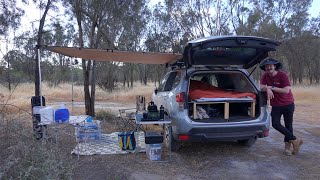 Full Car camping in a Subaru Forester! News