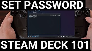 Hoe stel je een wachtwoord in voor Steam Deck Sudo-opdrachten?