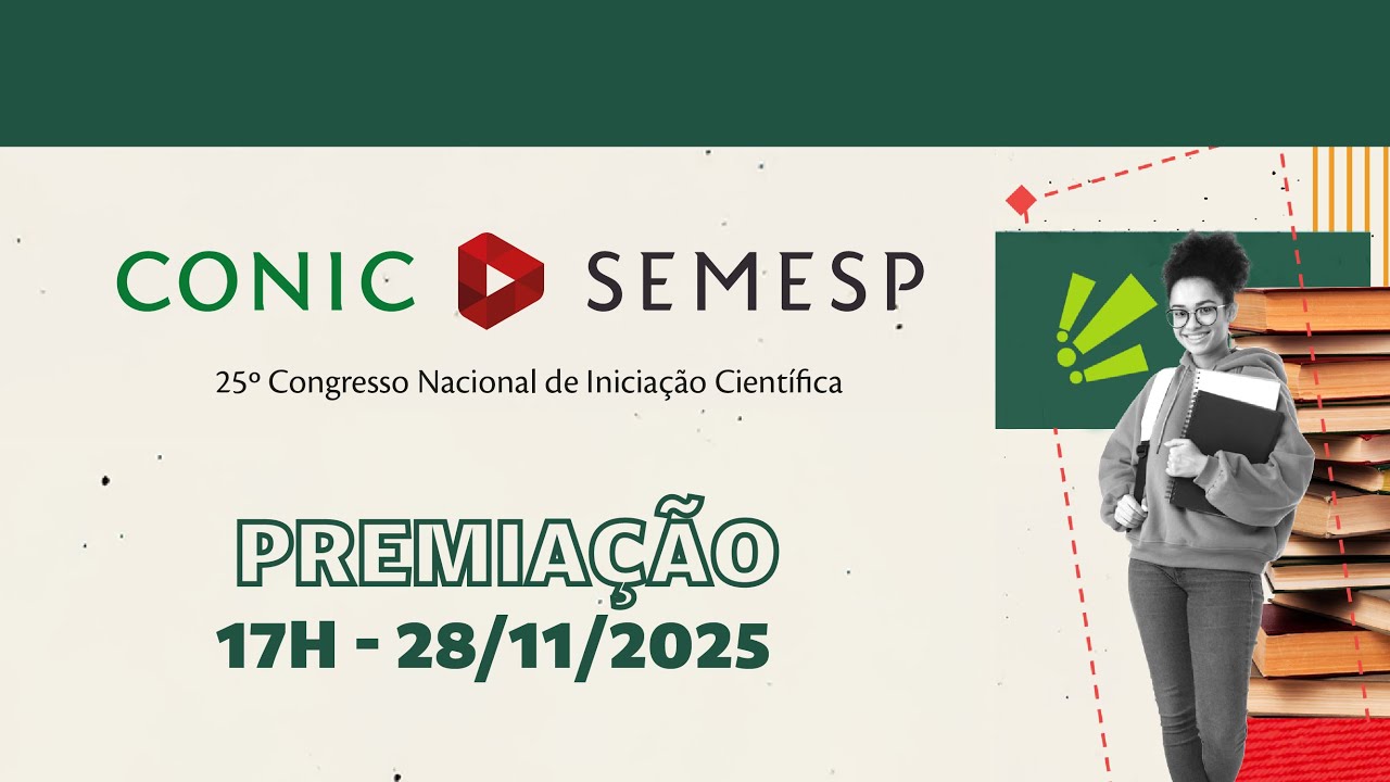 Cerimônia de Premiação -  25º CONIC-SEMESP