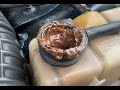 Overheated oil and coolant sludge mess! Dodge Magnum, charger or challenger 3.5 V6