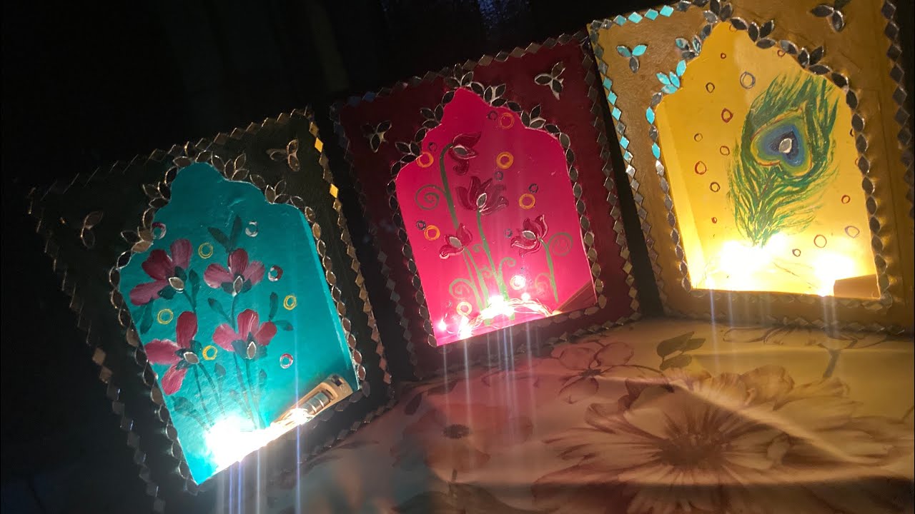 Diwali decoration DIY/sweet box DIY jharokha Wall Decor 👍 ️DIYcraft