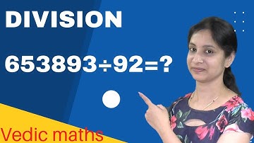 Division Trick | Vedic Maths Division Trick | Nikhilam sutra | Divide Short Trick
