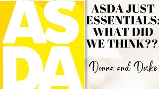 Asda Just Essentials review | what did we honestly think??