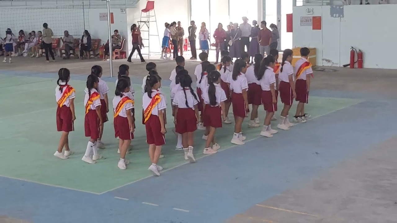 Liên đội trường Tiểu học Hiệp Hòa B dự hội thi năm 2024