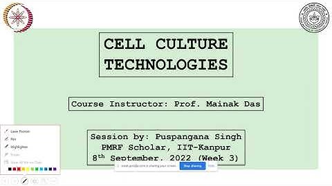 NPTEL Week 3 Assignment Cell Culture Technologies