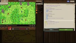 #3  CodeCombat  Woodland cubbies - Bosque de Backwoods