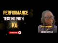 Performance Testing with k6 || K6 Installation&amp; first-k6-script-Htmlreport