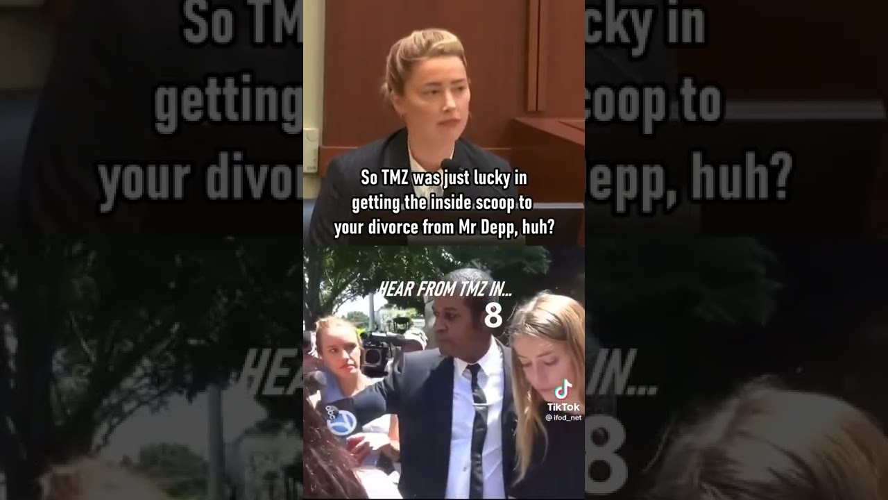 Amber Heard caught lying about TMZ