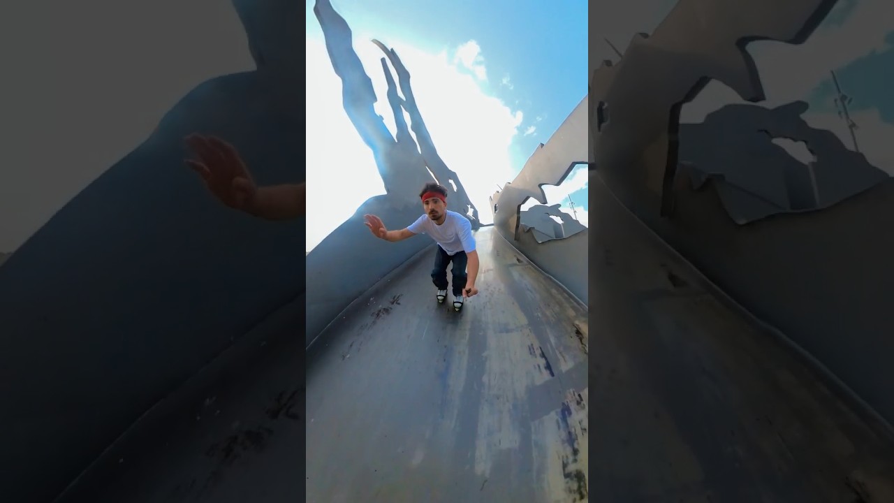 TOBOG N rollerskating patinar insta360 patinando street skate 