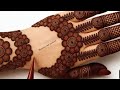 Very Simple Mehedi Design 2026|Very beautiful style mehendi design|back hand mehndi|Mehandi Design