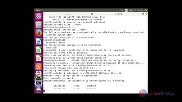How to Setup Samba server and Allow File Sharing on Linux/Windows Clients