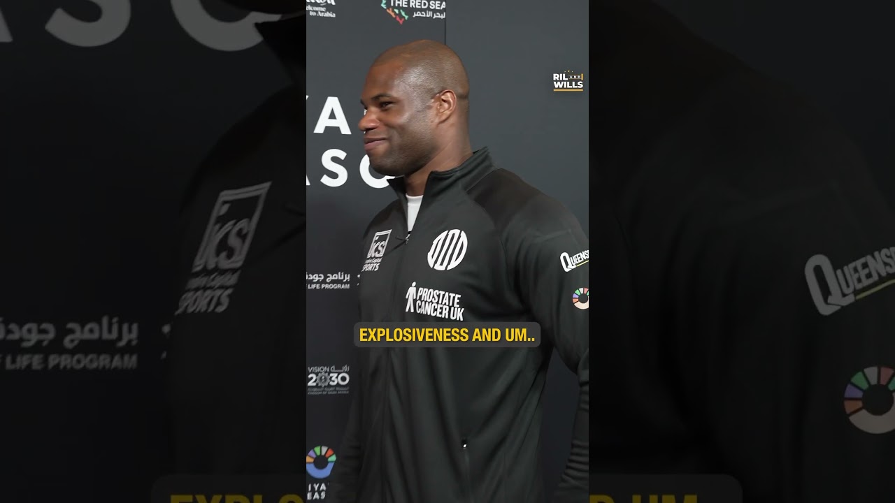 Daniel Dubois’s HILARIOUS reaction to seeing Viddal Riley 🤣